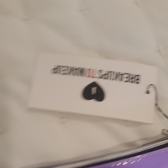 Purple Cosmetic Bag with Fun Print (24) - Picture 4 of 8